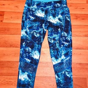Ideology Blue Yoga Pants Size XL